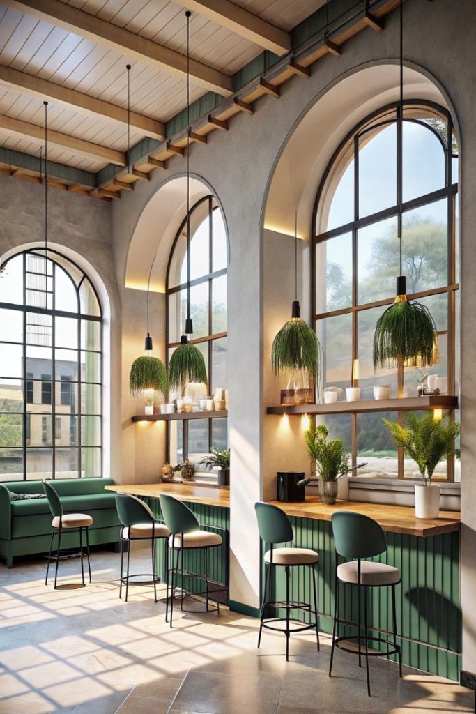 luxury coffee shop furniture