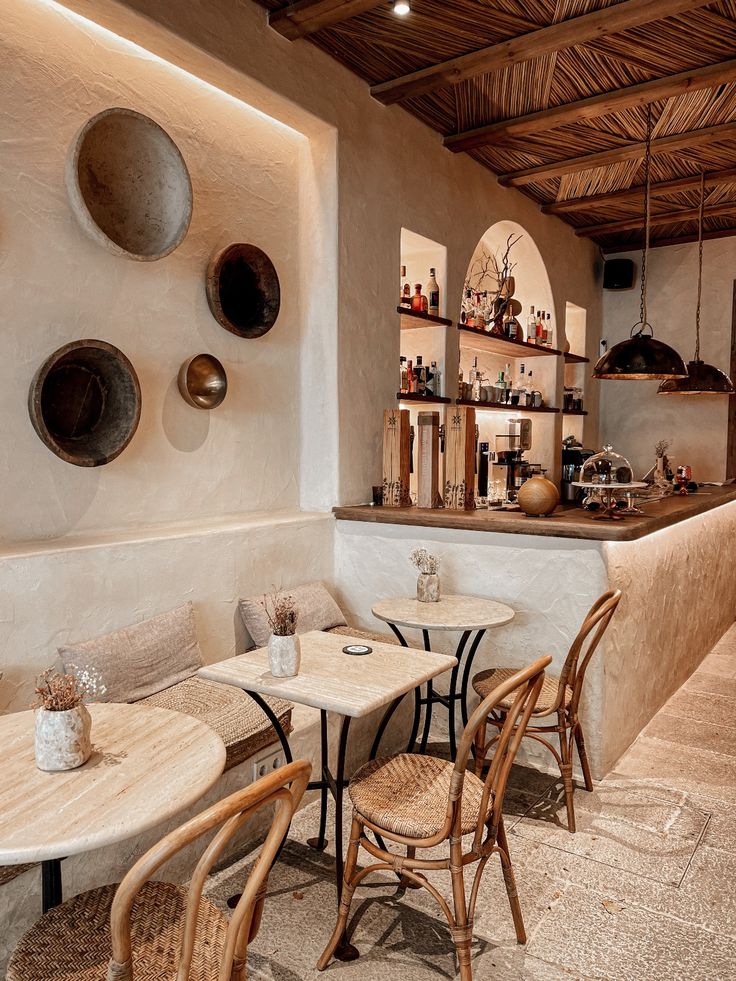 wooden cafe chairs