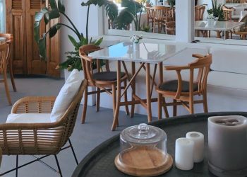 How to Create a Clean, Modern Café with Minimalist Seating