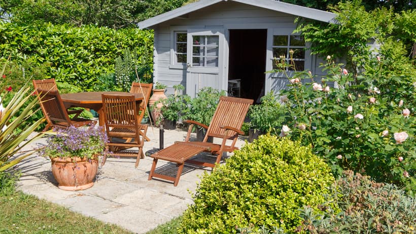 low-maintenance garden furniture