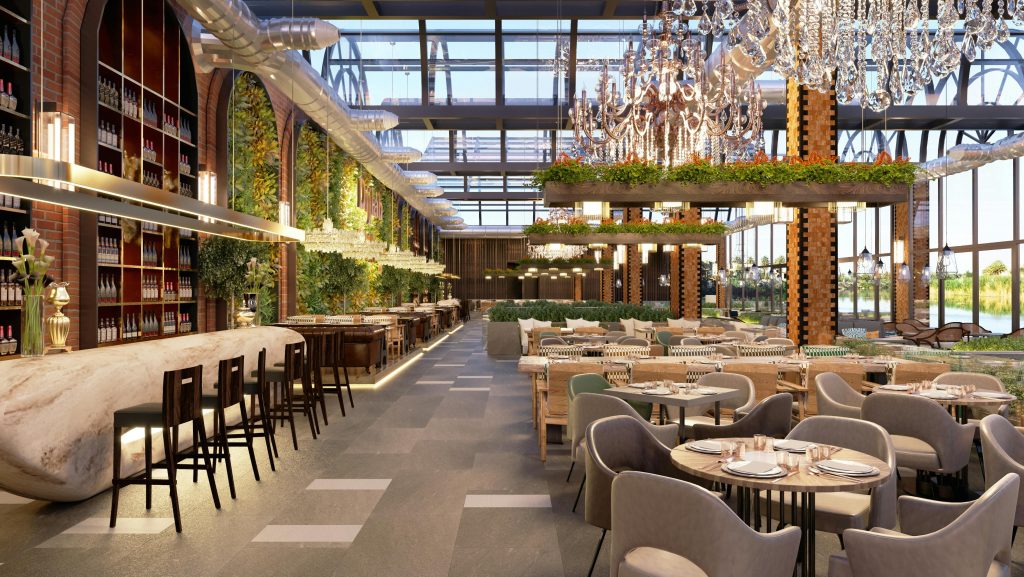 luxury coffee shop furniture