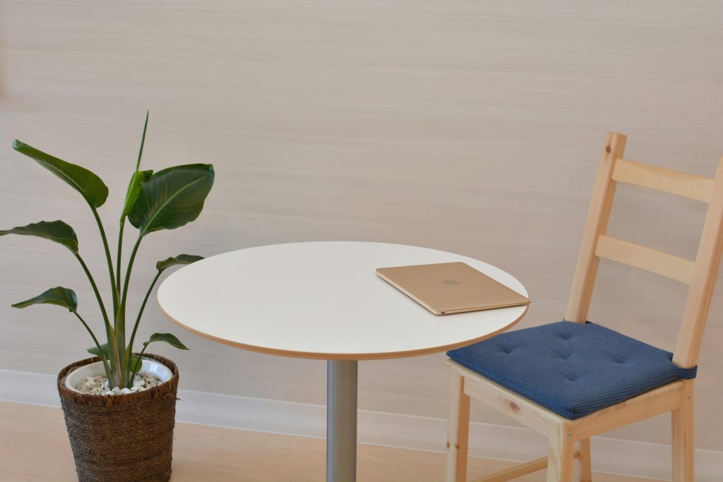 Minimalist Café Seating